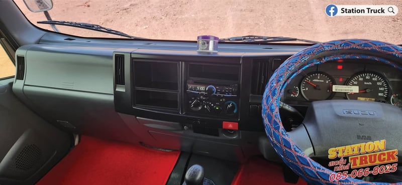 ISUZU NPR 150แรงม้า รถบรรทุก 6ล้อ ดั้มพ์ ปี2022 เลขไมล์ 32,230 กม.
