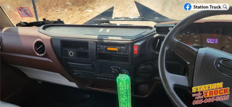 HINO FC 210แรงม้า รถบรรทุก 6ล้อ กระบะเหล็ก ปี2022 เลขไมล์ 193,188 กม.