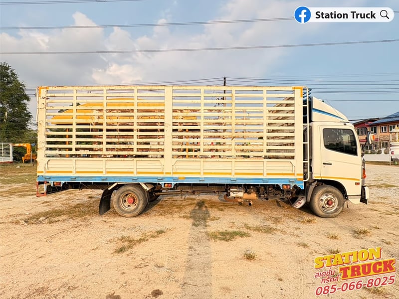 HINO FC 175แรงม้า รถบรรทุก 6ล้อ กระบะคอกสูง ปี2019