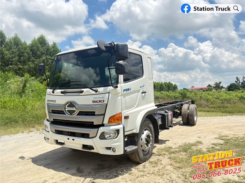 HINO FG8J 240 แรง หัวคัทซี ยาว 7.80 ม. ปี2020 เลขไมล์ 51,642 กม.