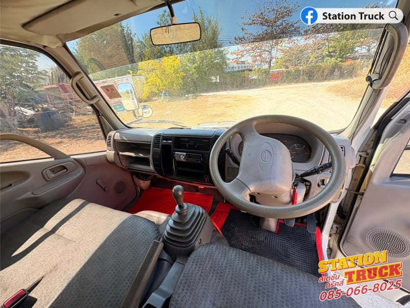 HINO XZU 136แรงม้า รถบรรทุก 6ล้อ กระบะเหล็ก ปี2010 เลขไมล์ 215,230 กม.