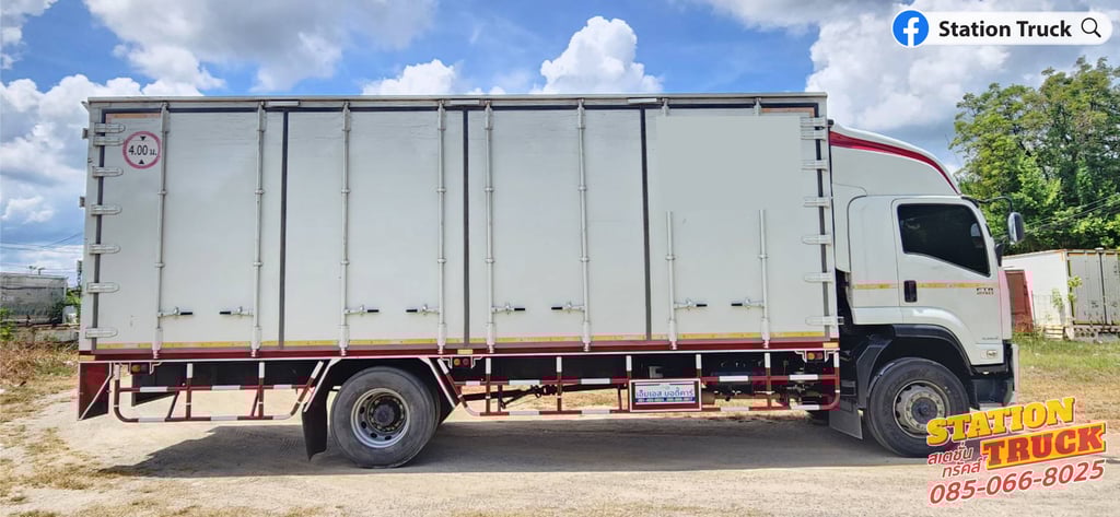 ISUZU FTR 240แรงม้า รถบรรทุก 6ล้อ ตู้แห้ง ปี2022 ISUZU FTR 240แรงม้า รถบรรทุก 6ล้อ ตู้แห้ง ปี2022