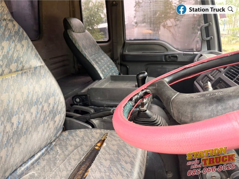 ISUZU FTR 200แรงม้า รถบรรทุก 6ล้อ กระบะคอกสูง ปี2005 เลขไมล์ 649,963 กม.