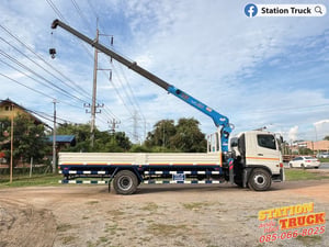 HINO FG 260แรงม้า รถบรรทุก 6ล้อ กระบะเหล็กติดเครน ปี2024 เลขไมล์ 34,543 กม. HINO FG 260แรงม้า รถบรรทุก 6ล้อ กระบะเหล็กติดเครน ปี2024 เลขไมล์ 34,543 กม.