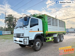 ISUZU FVM 240แรงม้า รถบรรทุก 10ล้อ ดั้มพ์ ปี2023 เลขไมล์ 37,124 กม.