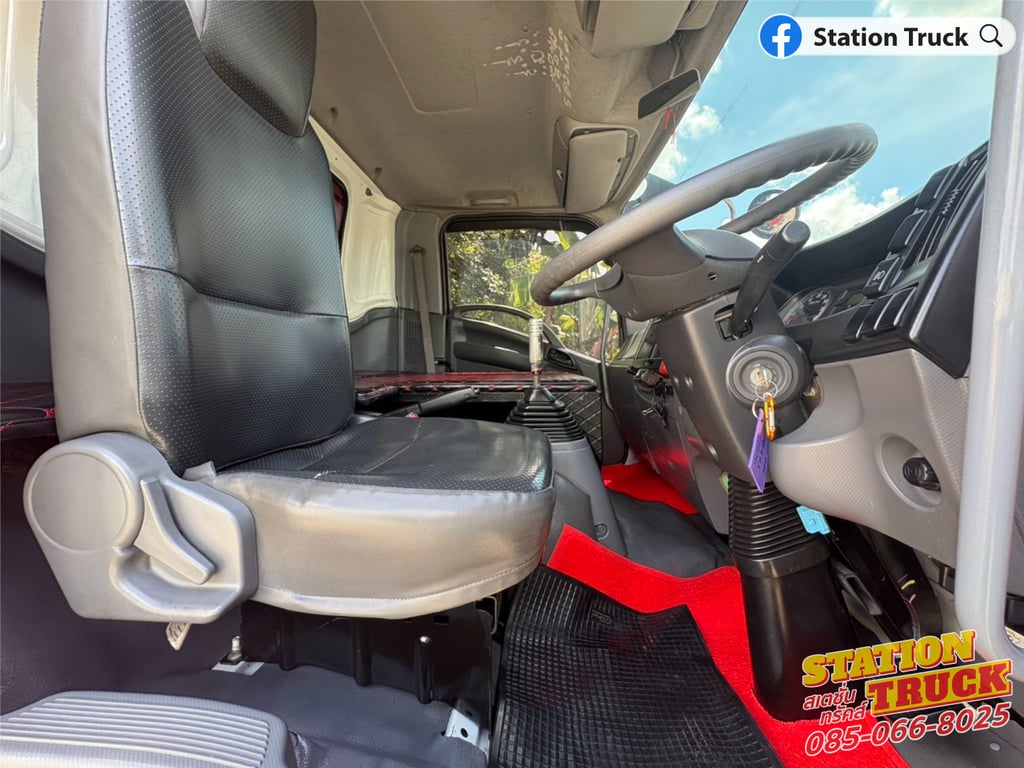 ISUZU FRR 210แรงม้า รถบรรทุก 6ล้อ กระบะคอกสูง ปี2022