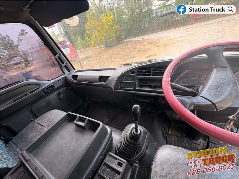 ISUZU FTR 200แรงม้า รถบรรทุก 6ล้อ กระบะคอกสูง ปี2005 เลขไมล์ 649,963 กม.