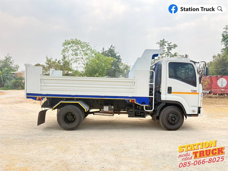 ISUZU FRR 210แรงม้า รถบรรทุก 6ล้อ ดั้มพ์ ปี2023 เลขไมล์ 135,308 กม.