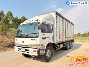 NISSAN UD PKB 216แรงม้า รถบรรทุก 10ล้อ ตู้แห้ง ปี2007
