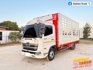 HINO FC 210แรงม้า รถบรรทุก 6ล้อ กระบะคอกสูง ปี2022 เลขไมล์ 12,959 กม.