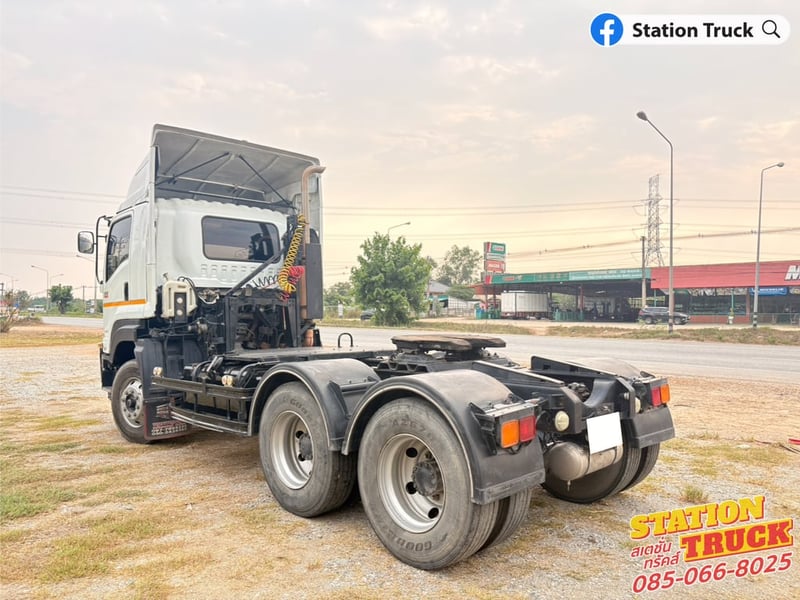 ISUZU GXZ 360แรงม้า รถบรรทุก หัวลาก 10ล้อ หัวลาก เฉพาะหัว ปี2012