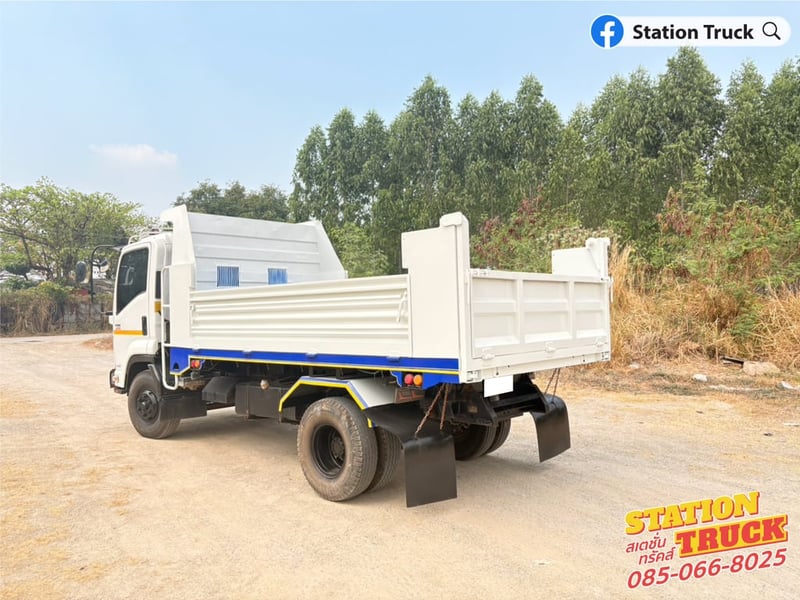 ISUZU FRR 210แรงม้า รถบรรทุก 6ล้อ ดั้มพ์ ปี2023 เลขไมล์ 135,308 กม.