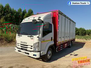 ISUZU FRR 190แรงม้า รถบรรทุก 6ล้อ ตู้แห้ง ปี2021
