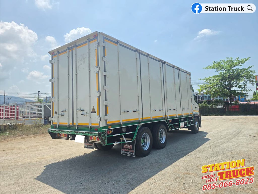 HINO FL 260แรงม้า รถบรรทุก 10ล้อ ตู้แห้ง ปี2022 เลขไมล์ 162,005 กม.