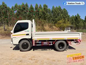 HINO XZU 136แรงม้า รถบรรทุก 6ล้อ กระบะเหล็ก ปี2010 เลขไมล์ 215,230 กม.