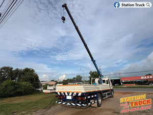 HINO FG 260แรงม้า รถบรรทุก 6ล้อ กระบะเหล็กติดเครน ปี2024 เลขไมล์ 34,543 กม. HINO FG 260แรงม้า รถบรรทุก 6ล้อ กระบะเหล็กติดเครน ปี2024 เลขไมล์ 34,543 กม.