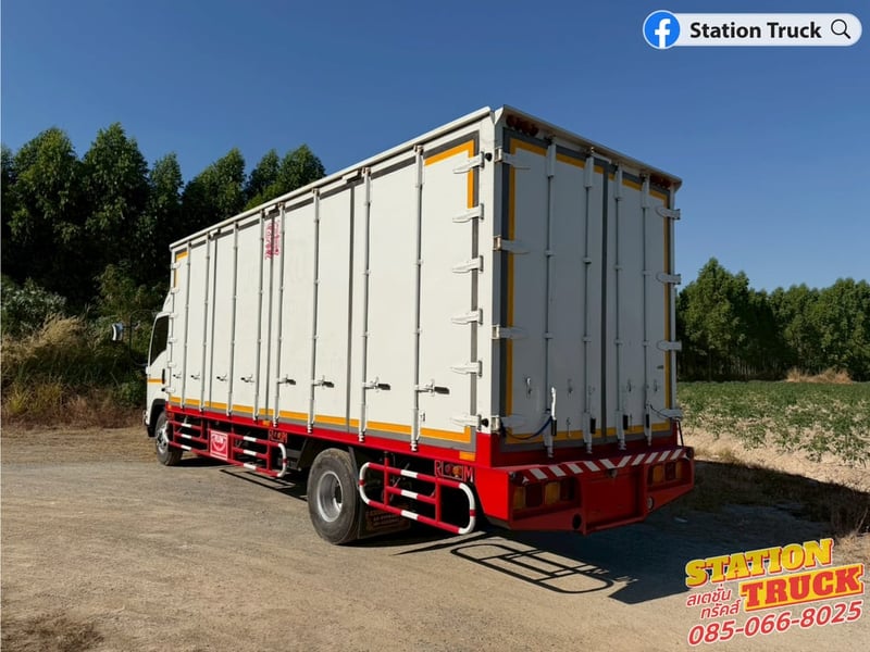 ISUZU FRR 190แรงม้า รถบรรทุก 6ล้อ ตู้แห้ง ปี2021