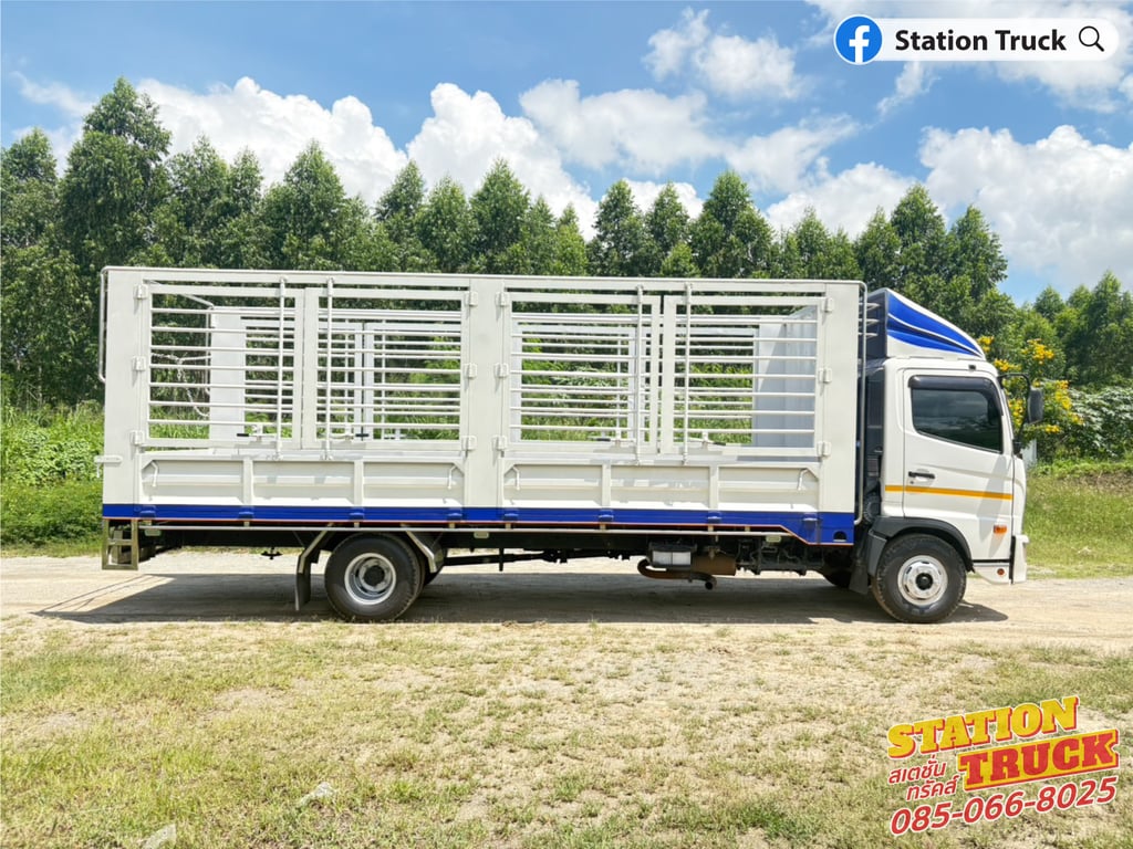 HINO FC 175แรงม้า รถบรรทุก 6ล้อ กระบะคอกสูง ปี2022