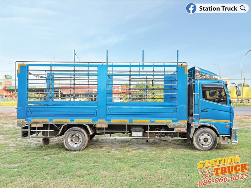 HINO FC 175แรงม้า รถบรรทุก 6ล้อ กระบะคอกสูง ปี2023 เลขไมล์ 53,523 กม.