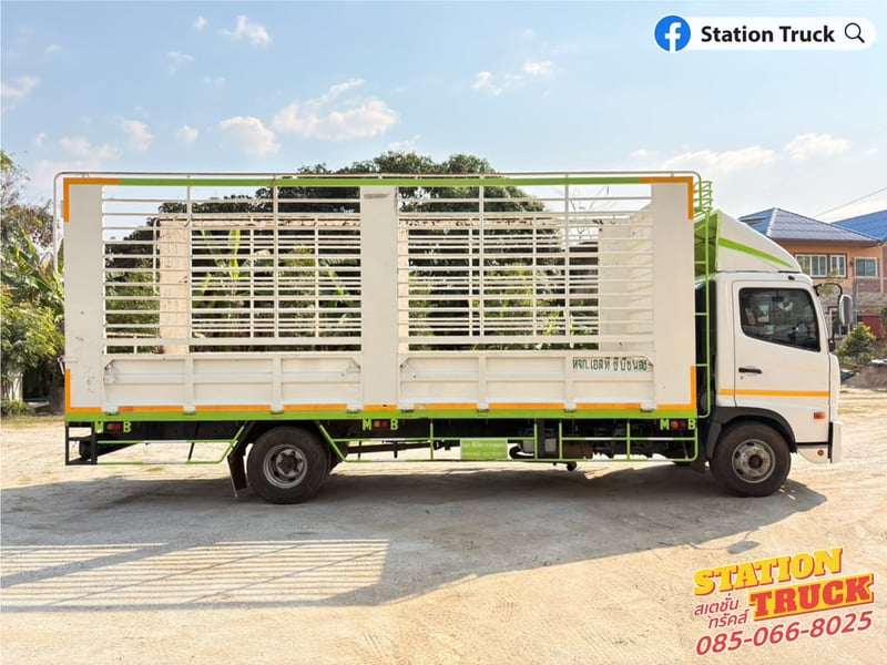 HINO FC 175แรงม้า รถบรรทุก 6ล้อ กระบะคอกสูง ปี2022 เลขไมล์ 86,646 กม. HINO FC 175แรงม้า รถบรรทุก 6ล้อ กระบะคอกสูง ปี2022 เลขไมล์ 86,646 กม.