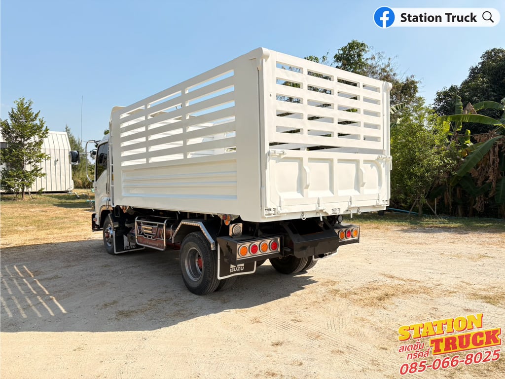 ISUZU FRR 210แรงม้า รถบรรทุก 6ล้อ ดั้มพ์ ปี2020 เลขไมล์ 113,328 กม.