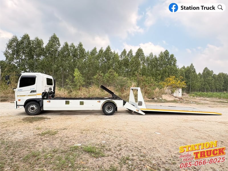 HINO FC 210แรงม้า รถบรรทุก 6ล้อ รถสไลด์ ปี2023 เลขไมล์ 154,917 กม. HINO FC 210แรงม้า รถบรรทุก 6ล้อ รถสไลด์ ปี2023 เลขไมล์ 154,917 กม.