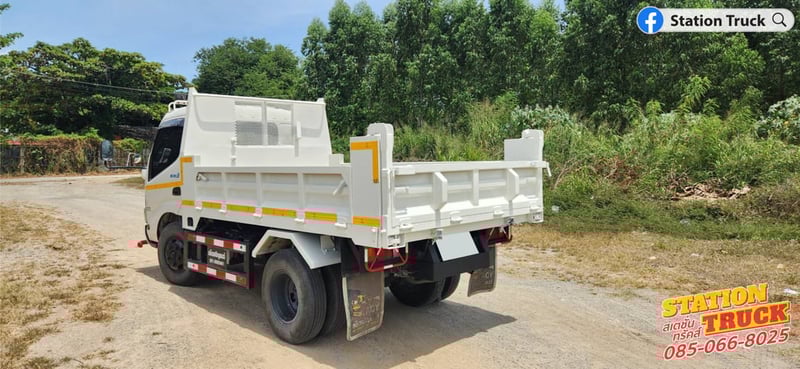 HINO XZU 150แรงม้า รถบรรทุก 6ล้อ ดั้มพ์ ปี2024 เลขไมล์ 26,706 กม.