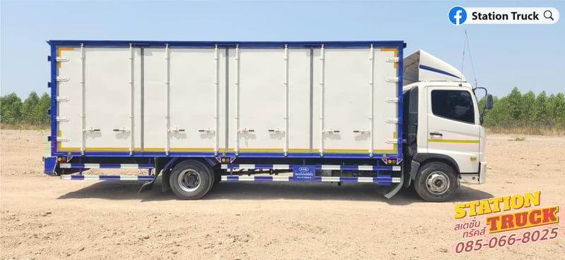 HINO FC 175แรงม้า รถบรรทุก 6ล้อ ตู้แห้ง ปี2022