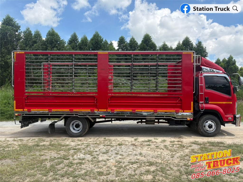 ISUZU FRR 210แรงม้า รถบรรทุก 6ล้อ กระบะคอกสูง ปี2022 ISUZU FRR 210แรงม้า รถบรรทุก 6ล้อ กระบะคอกสูง ปี2022