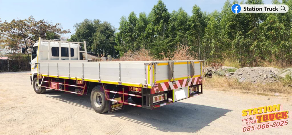HINO FC 210แรงม้า รถบรรทุก 6ล้อ กระบะเหล็ก ปี2022 เลขไมล์ 193,188 กม. HINO FC 210แรงม้า รถบรรทุก 6ล้อ กระบะเหล็ก ปี2022 เลขไมล์ 193,188 กม.