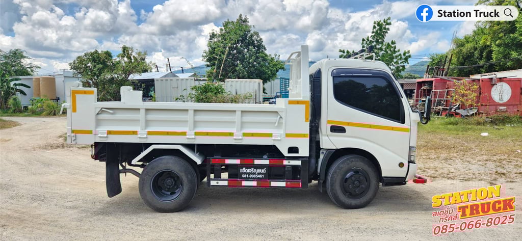 HINO XZU 150แรงม้า รถบรรทุก 6ล้อ ดั้มพ์ ปี2024 เลขไมล์ 26,706 กม. HINO XZU 150แรงม้า รถบรรทุก 6ล้อ ดั้มพ์ ปี2024 เลขไมล์ 26,706 กม.