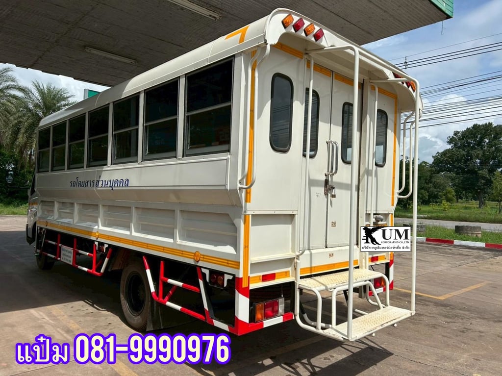หกล้อโดยสาร  ปี 2566 HINO  XZU 150 แรงม้า ราคา  990,000.-(2429)