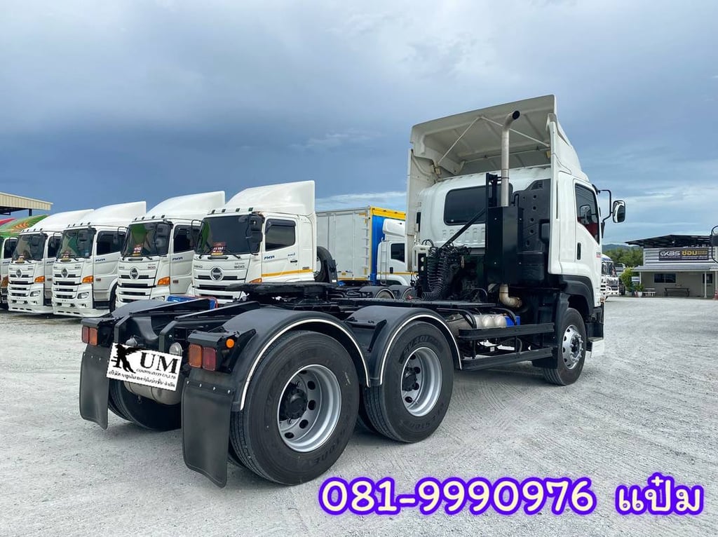 🍀 ด่วนเข้าใหม่ สิบล้อหัวลาก ปี 2566 ISUZU GXZ 360 แรงม้า ปีใหม่ ไมล์ 200,000 ราคา 2,470,000.-(9052) 🍀 ด่วนเข้าใหม่ สิบล้อหัวลาก ปี 2566 ISUZU GXZ 360 แรงม้า ปีใหม่ ไมล์ 200,000 ราคา 2,470,000.-(9052)