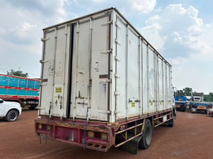 หกล้อตู้สิบบาน ปี 2559 ISUZU  FTR 240 เเรงม้า Sาคา 1,090,000.- (6613)  #จัดไฟแนนซ์ได้ #หกล้อตู้สิบบานมือสอง #หกล้อตู้ราคาถูก #ตู้เเห้งสิบบาน