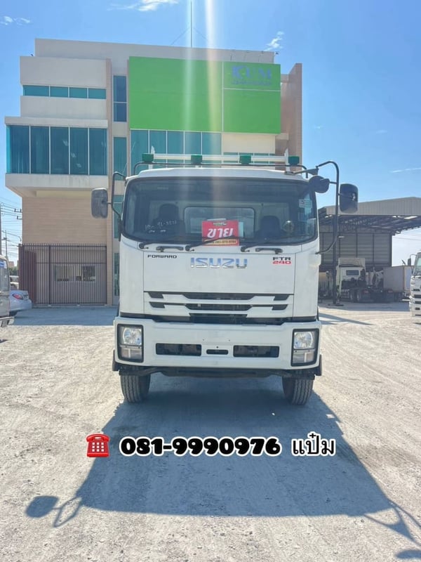 🚛หกล้อดั้มพ์ ปี 2566 ISUZU  FTR  240  เเรงม้า ราคา  1,460,000.- (3266)