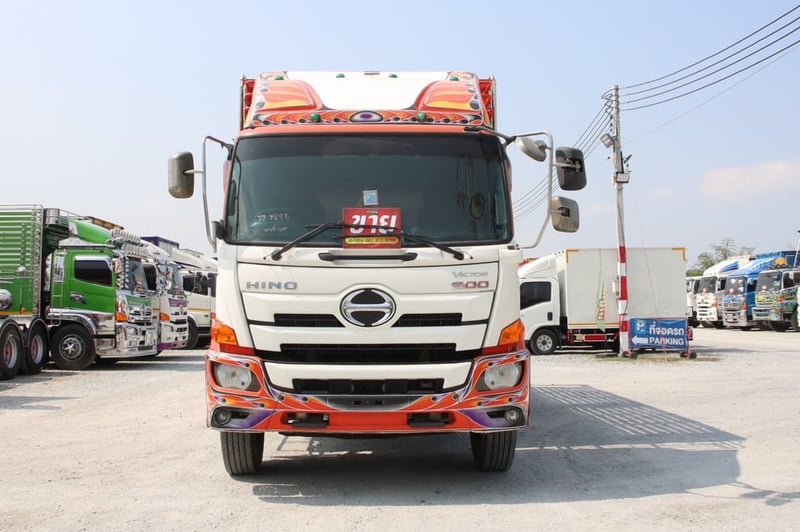สิบล้อกระบะคอก HINO FL8J 260 แรงม้า ปี 2559 (2895) สิบล้อกระบะคอก HINO FL8J 260 แรงม้า ปี 2559 (2895)