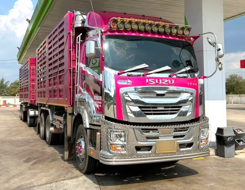 สิบล้อดั้มพ์พ่วงเกษตร ISUZU FXZ 360 แรงม้า ปี 2565 (2591)