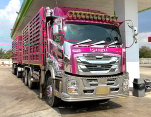 สิบล้อดั้มพ์พ่วงเกษตร ISUZU FXZ 360 แรงม้า ปี 2565 (2591)