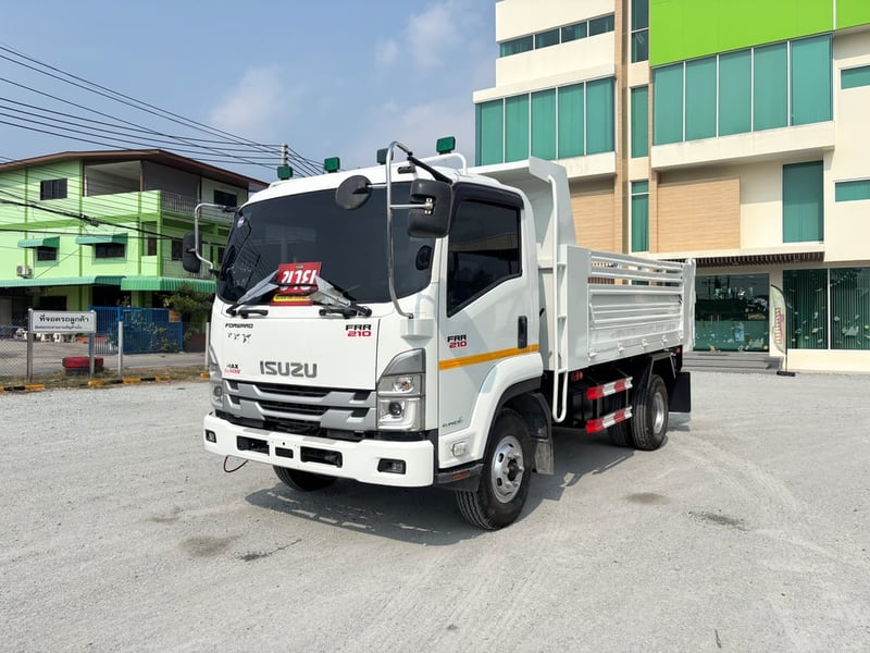 หกล้อดั้มพ์ ISUZU FRR 210 แรง 2566 (4606) ยาว 4.02 สูง 1.00 กว้าง 2.23 💴 1,150,000.-