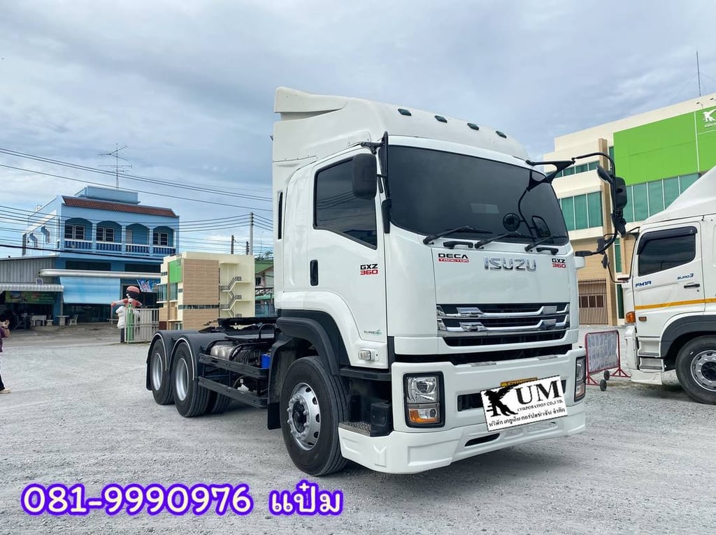 🍀 ด่วนเข้าใหม่ สิบล้อหัวลาก ปี 2566 ISUZU GXZ 360 แรงม้า ปีใหม่ ไมล์ 200,000 ราคา 2,470,000.-(9052) 🍀 ด่วนเข้าใหม่ สิบล้อหัวลาก ปี 2566 ISUZU GXZ 360 แรงม้า ปีใหม่ ไมล์ 200,000 ราคา 2,470,000.-(9052)