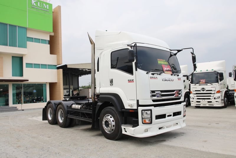 สิบล้อหัวลาก ISUZU GXZ 360 แรง ปี 2566  ยางใหม่ 10 เส้น  Sาคา  2,390,000.-(9050)