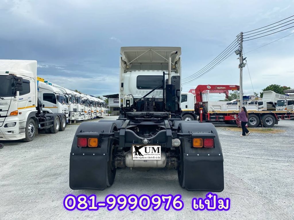 🍀 ด่วนเข้าใหม่ สิบล้อหัวลาก ปี 2566 ISUZU GXZ 360 แรงม้า ปีใหม่ ไมล์ 200,000 ราคา 2,470,000.-(9052) 🍀 ด่วนเข้าใหม่ สิบล้อหัวลาก ปี 2566 ISUZU GXZ 360 แรงม้า ปีใหม่ ไมล์ 200,000 ราคา 2,470,000.-(9052)
