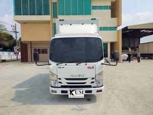 🚚สี่ล้อตู้จัมโบ้ ปี 2564 ISUZU  NLR  130 เเรง Sาคา 670,000.-(3578)