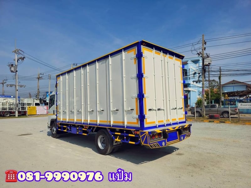  🚚หกล้อตู้สิบบาน ปี 2566 ISUZU FRR 210 เเรง Sาคา 1,160,000.-(8215)