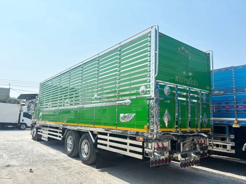 รถสิบล้อคอก สภาพสวย พร้อมใช้งาน! ✔️(5115)  รุ่น HINO FL8J ✔️ เครื่องยนต์ 260 แรง ✔️ ปี 2566
