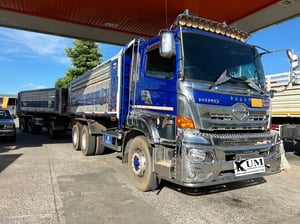 สิบล้อดั้มพ์ พ่วงเเม่ลูก ปี2566 HINO FM1A 344 เเรงม้า (5147)(5148) สิบล้อดั้มพ์ พ่วงเเม่ลูก ปี2566 HINO FM1A 344 เเรงม้า (5147)(5148)