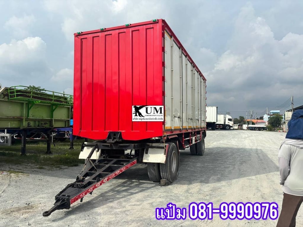 🚚หางตู้สิบบาน ปี 2565 อู่ ปิติ สองเพลา ราคา 620,000.-(3634) 🚚หางตู้สิบบาน ปี 2565 อู่ ปิติ สองเพลา ราคา 620,000.-(3634)