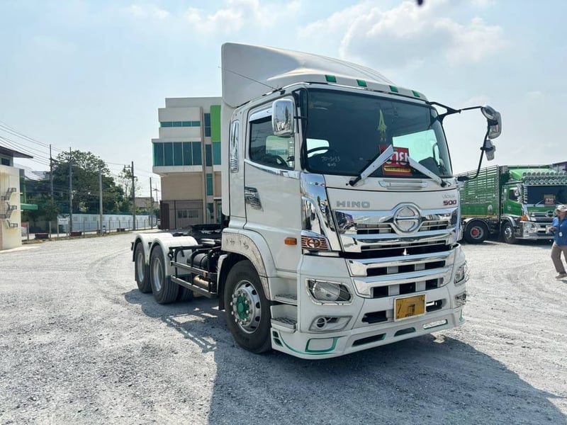 สิบล้อหัวลาก HINO  FM1A 344 แรง  ปี 2559 ปีเดียวคืนทุน เเต่งหล่อ เครื่องเเน่น Sาคา  1,420,000.- (3033)