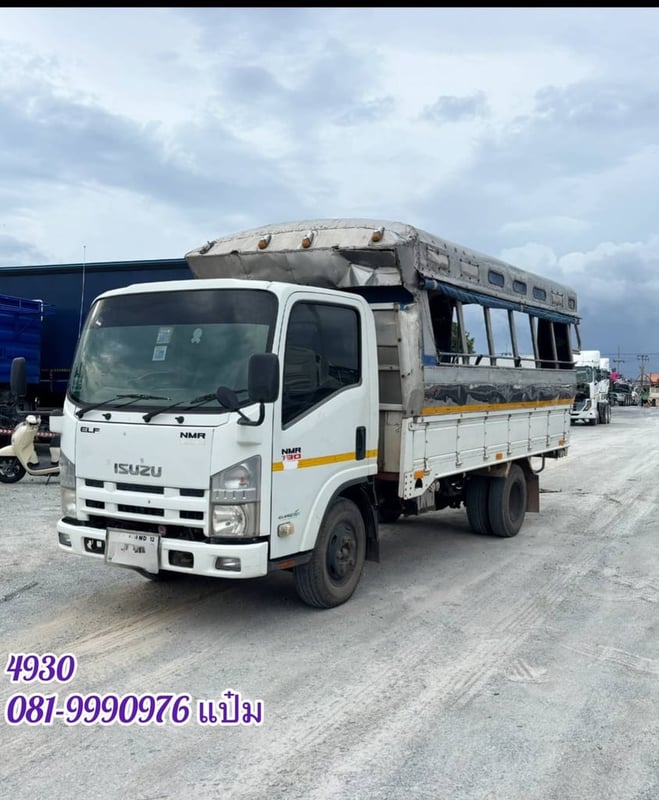 🎉Vาย รถหกล้อโดยสาร 🍖 ISUZU NMR 130 แรงม้า ปี 2557 💰 Sาคา 560,000 บาn (4930)