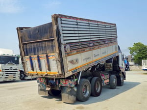 12 ล้อดั้มพ์เกษตร ISUZU FYH 360 แรงม้า ปี 2555 (0856) 12 ล้อดั้มพ์เกษตร ISUZU FYH 360 แรงม้า ปี 2555 (0856)
